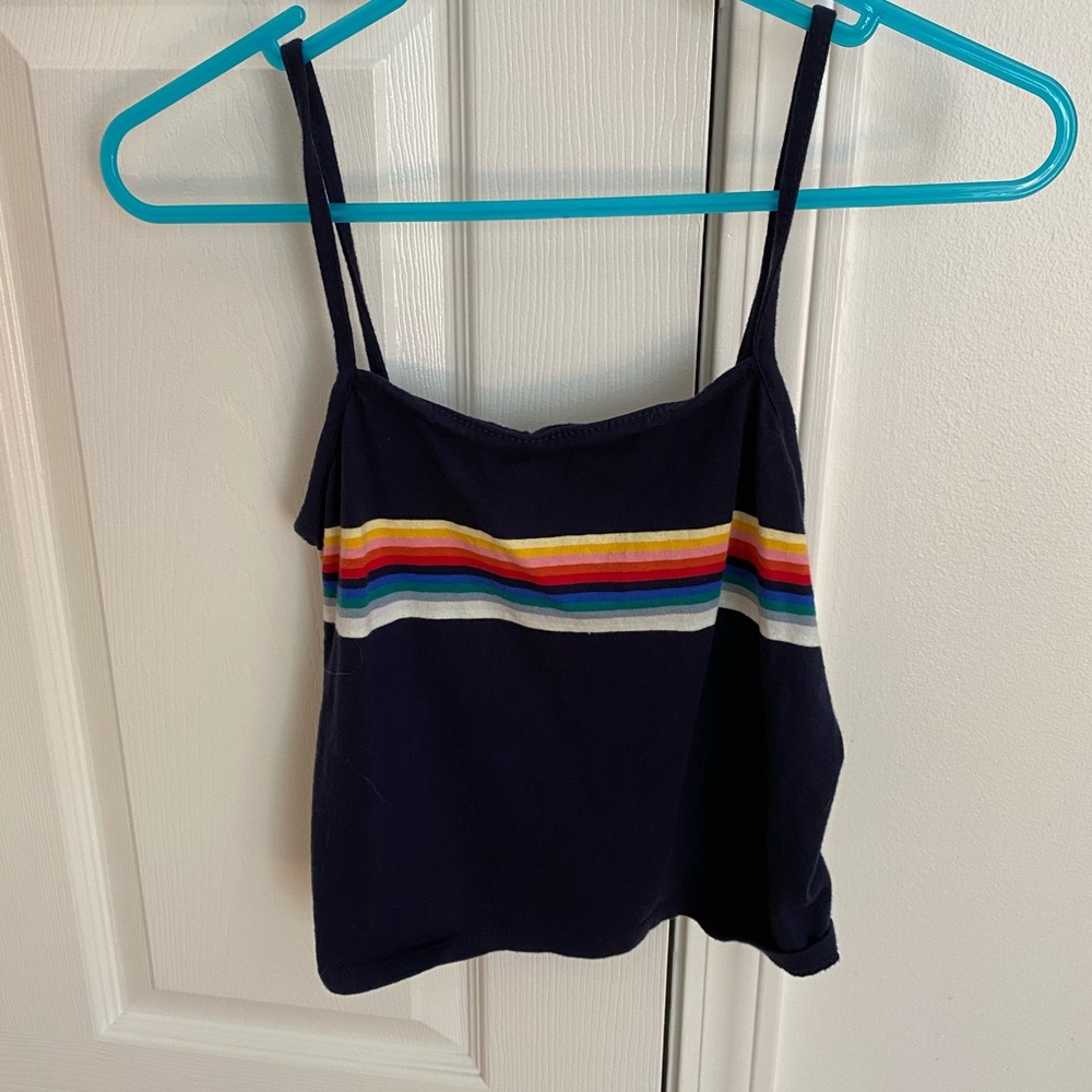 Rare brandy striped shirt
